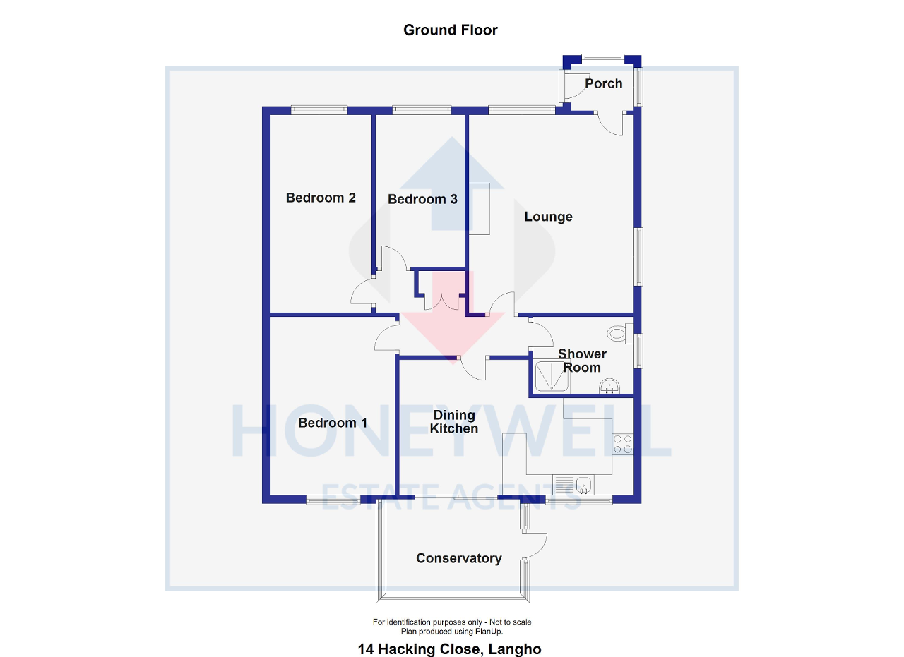 Floorplan of Hacking Close, Langho, BB6 8EY