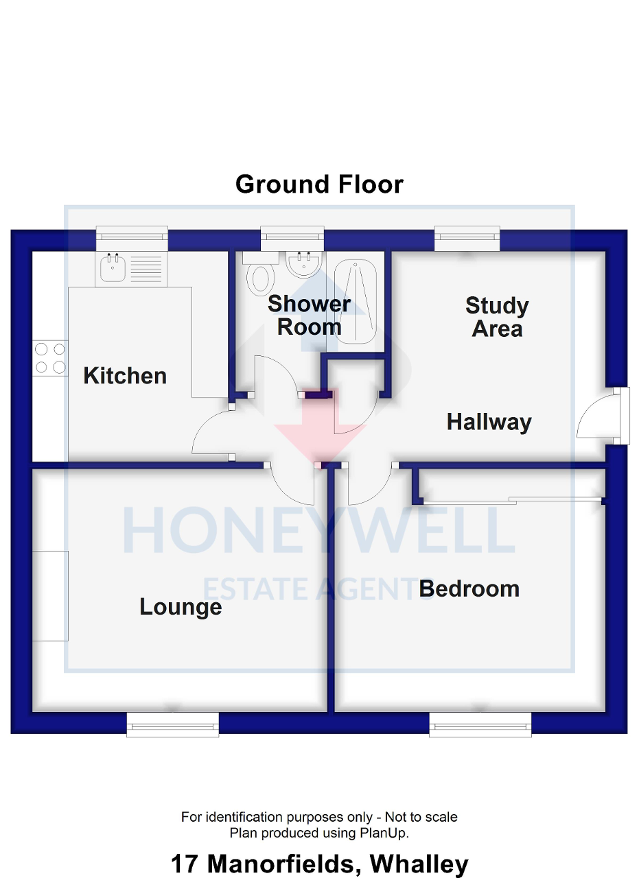 Floorplan of Manorfields, Whalley, BB7 9UD