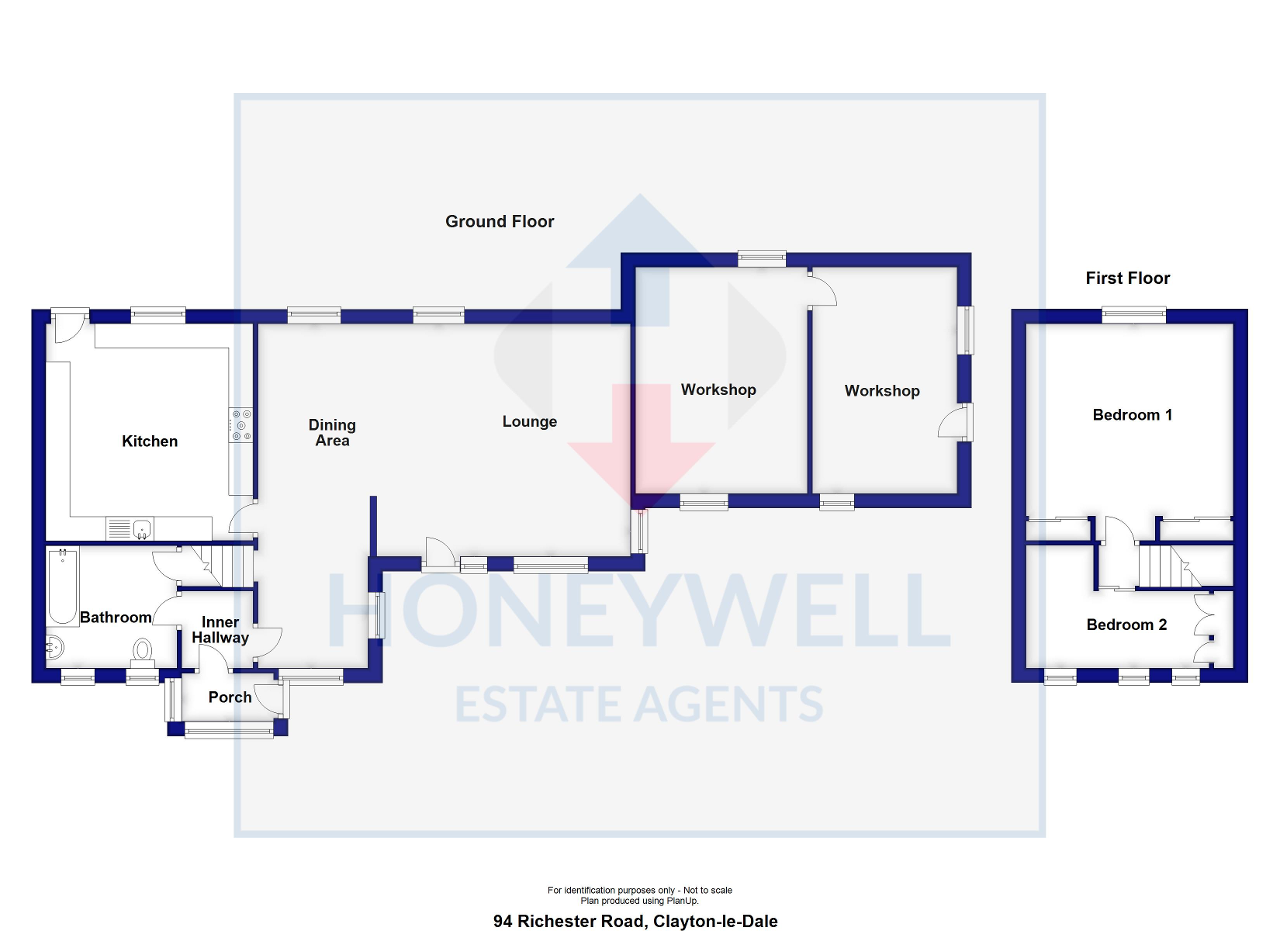 Floorplan of Ribchester Road, Clayton le Dale, BB1 9HQ