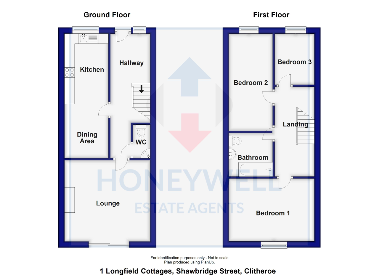 Floorplan of Longfield Cottages, Clitheroe, BB7 1LZ