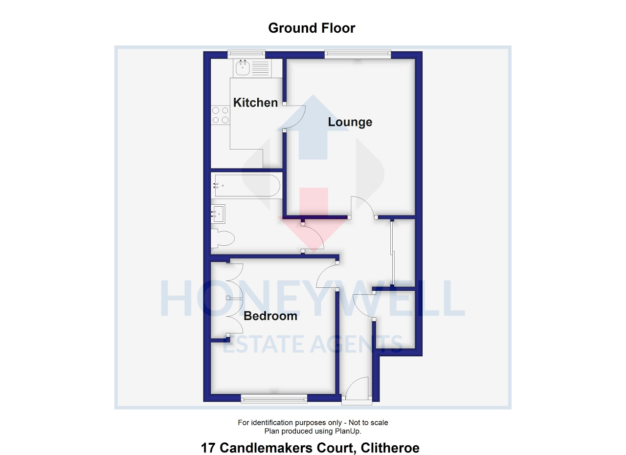 Floorplan of Candlemakers Court, Clitheroe, BB7 1AH