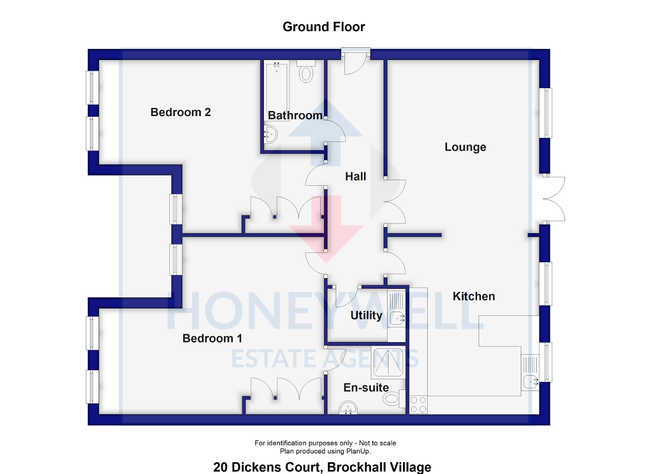 Floorplan of Dickens Court, Brockhall Village, BB6 8HT