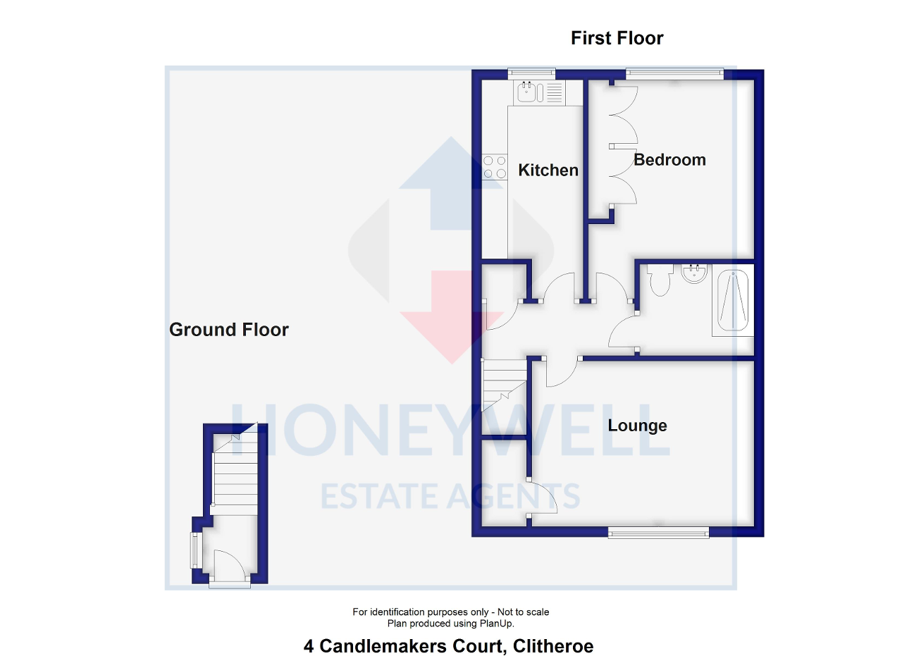 Floorplan of Candlemakers Court, CLITHEROE, BB7 1AH