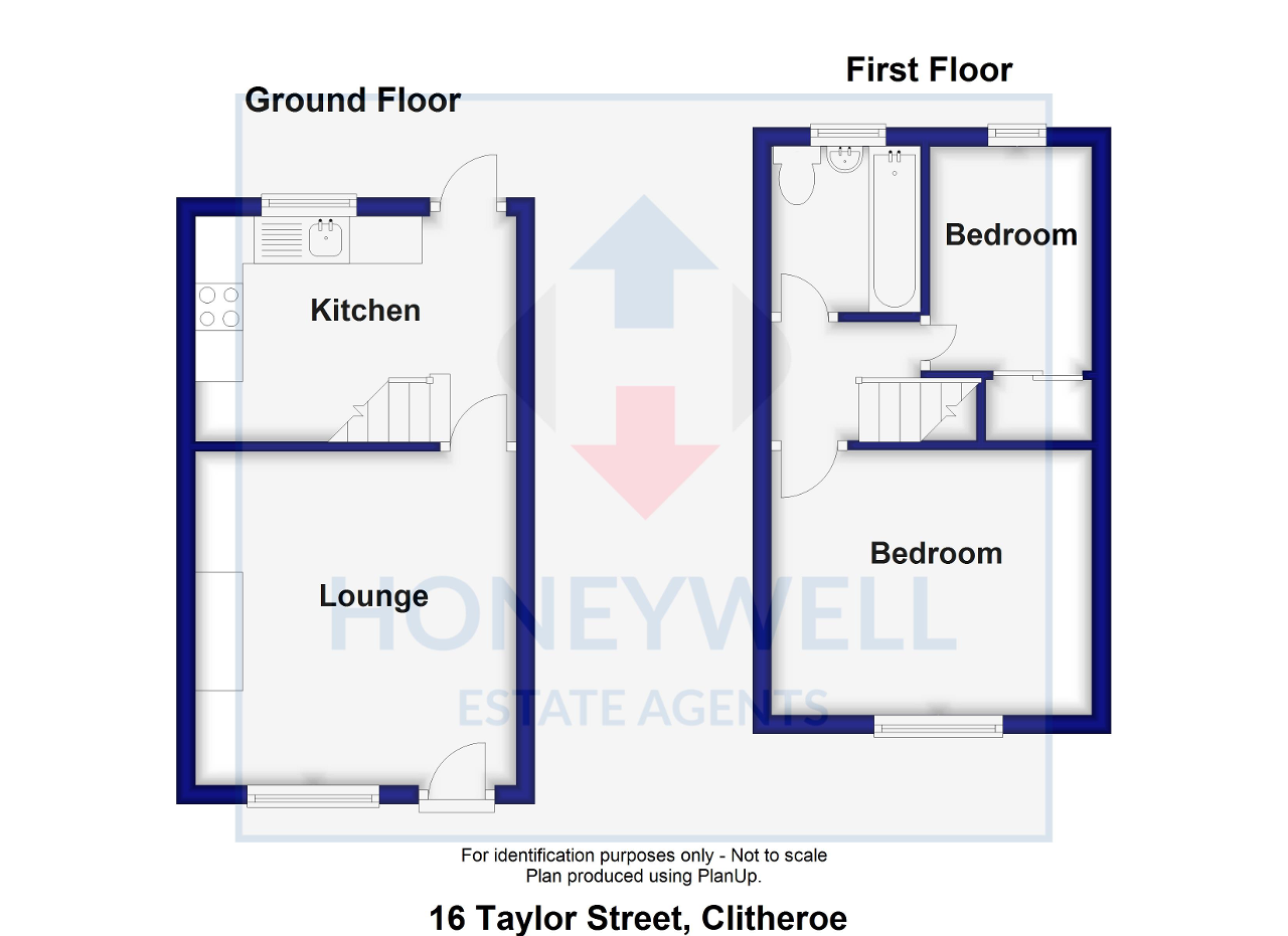 Floorplan of Taylor Street, Clitheroe, BB7 1NL