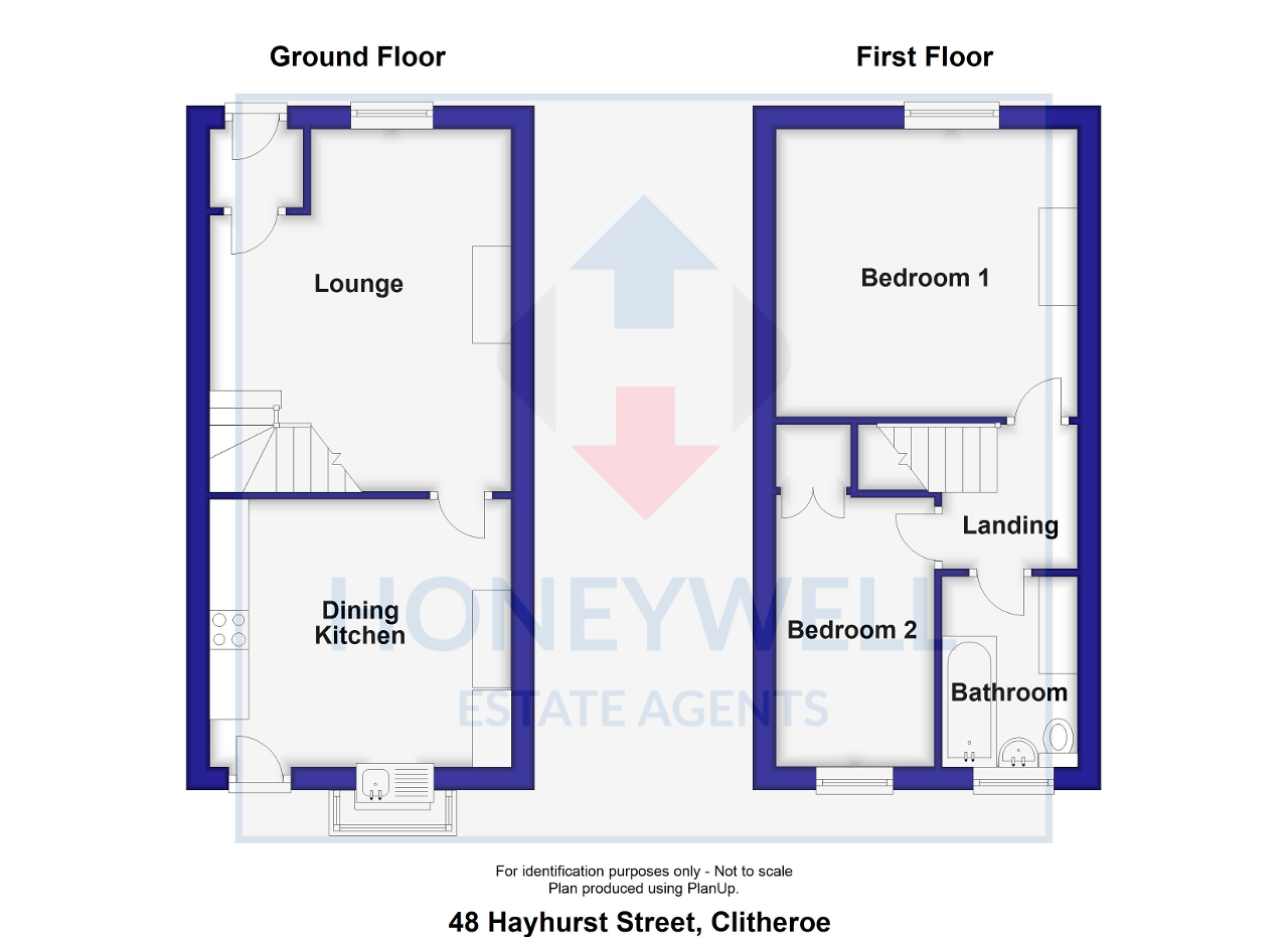 Floorplan of Hayhurst Street, Clitheroe, BB7 1NB