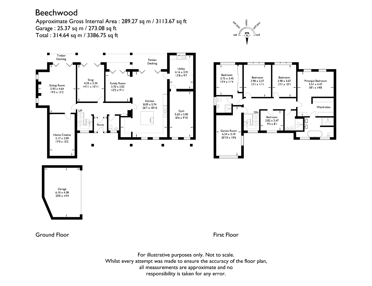 Floorplan of Hammond Drive, Read, BB12 7RE