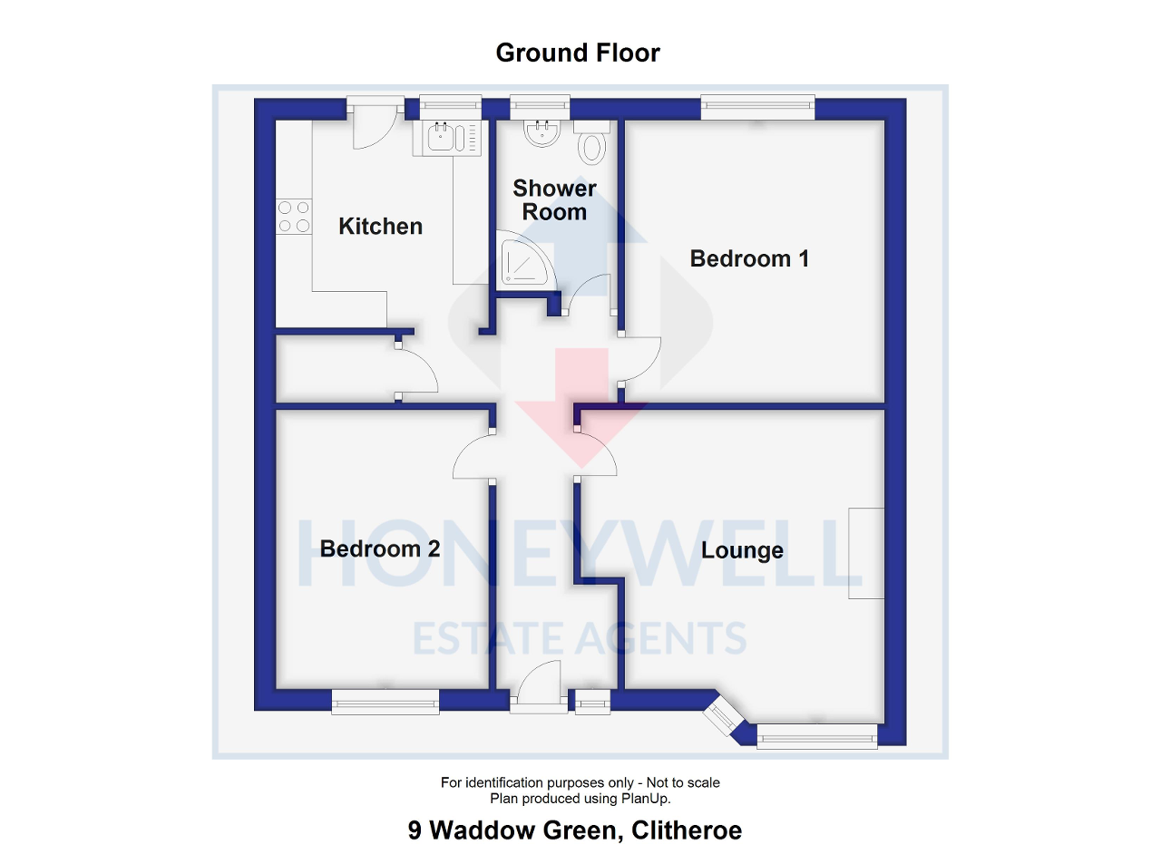 Floorplan of Waddow Green, Clitheroe, BB7 2NL
