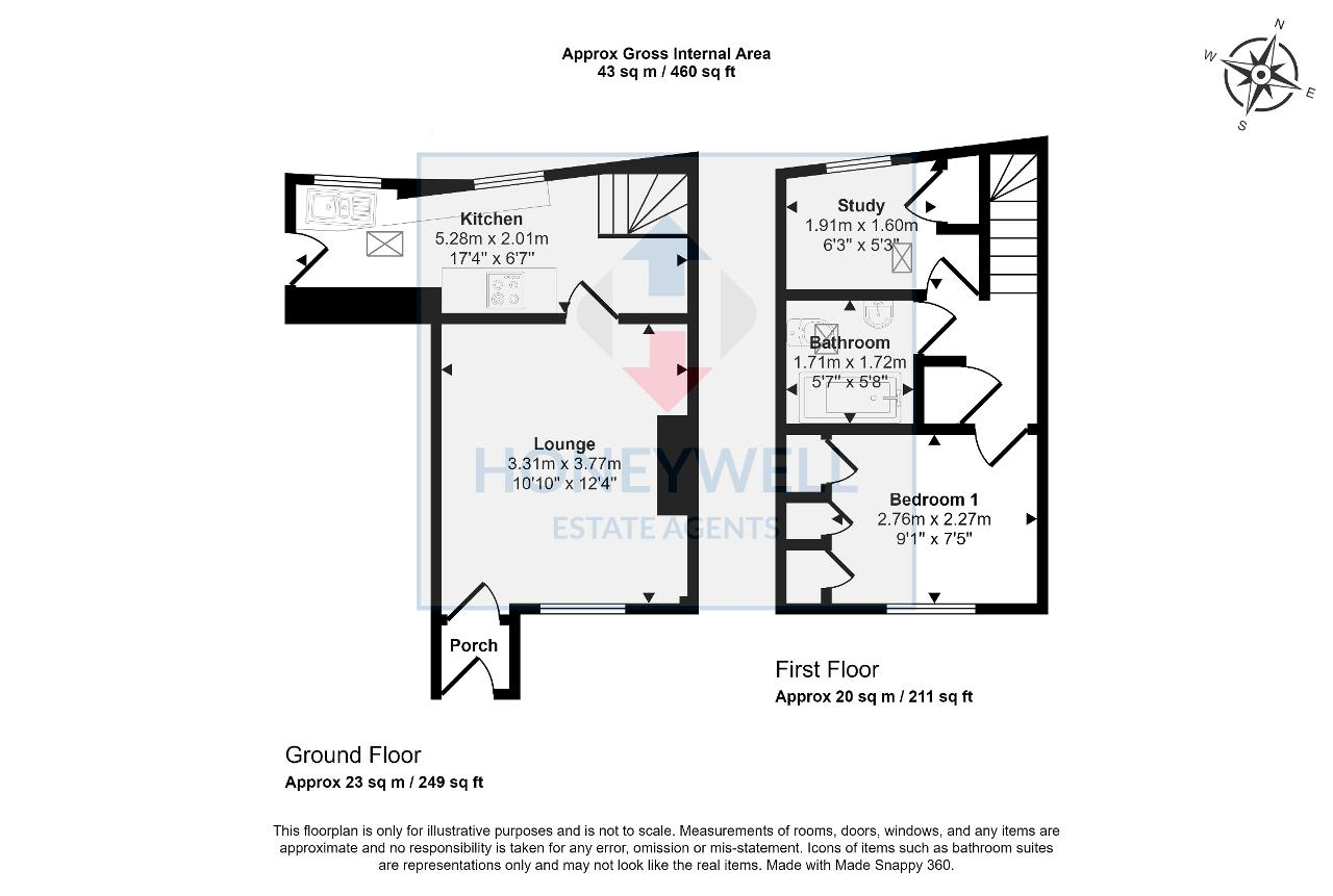 Floorplan of Mellor Brook, Mellor Brook, BB2 7PH