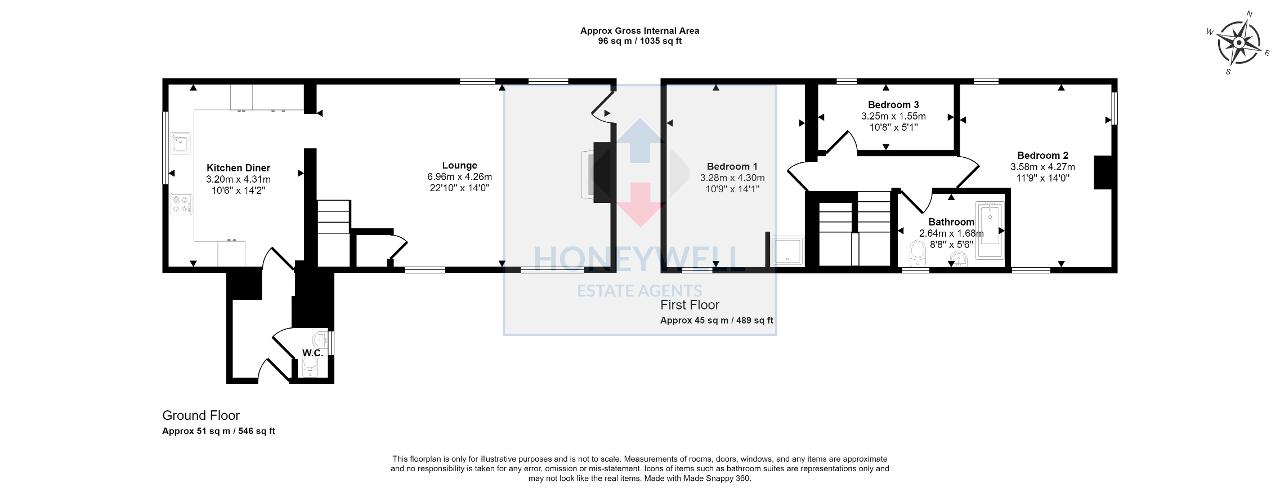 Floorplan of Settle Road, Bolton-by-Bowland, BB7 4NU