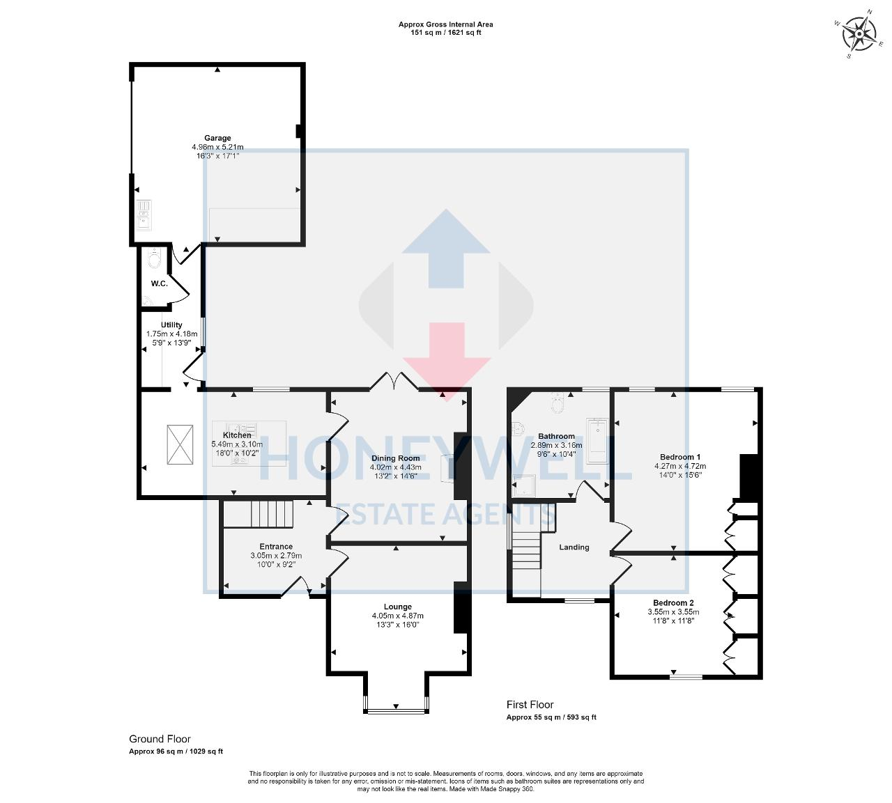 Floorplan of Valley View, Grindleton, BB7 4RP