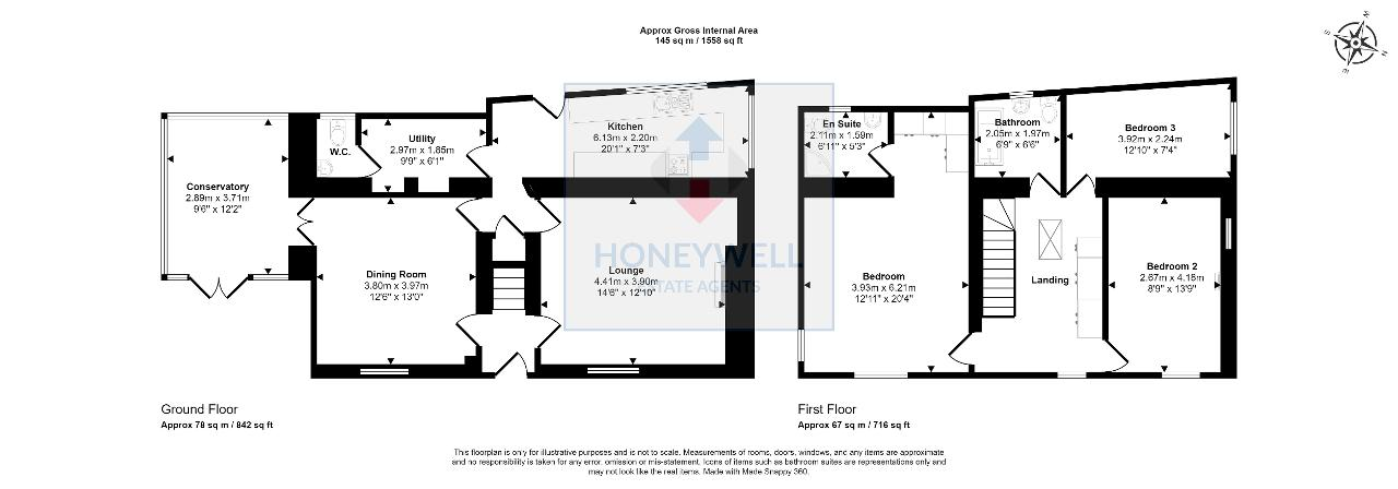 Floorplan of Newby, Rimington, BB7 4DZ