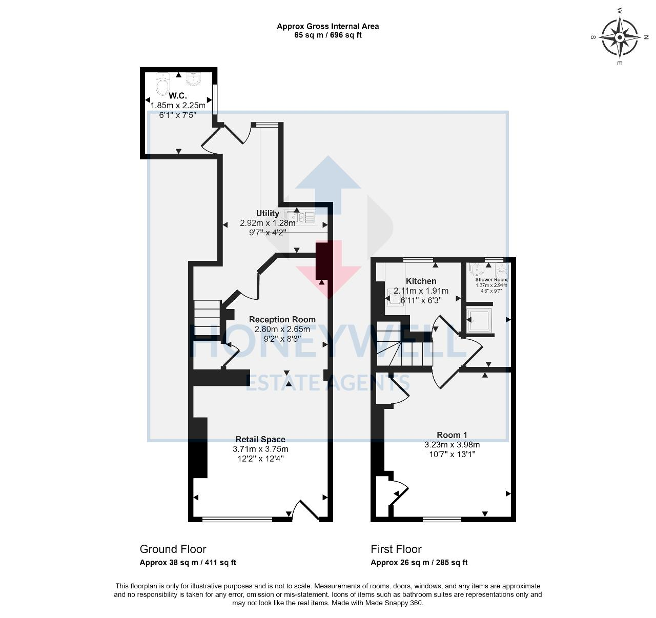 Floorplan of King Street, Whalley, BB7 9SP