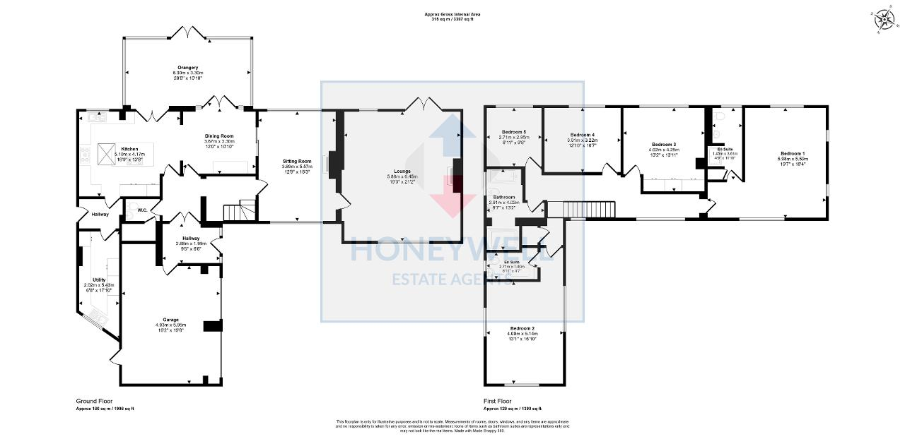 Floorplan of Newby, Rimington, BB7 4DZ