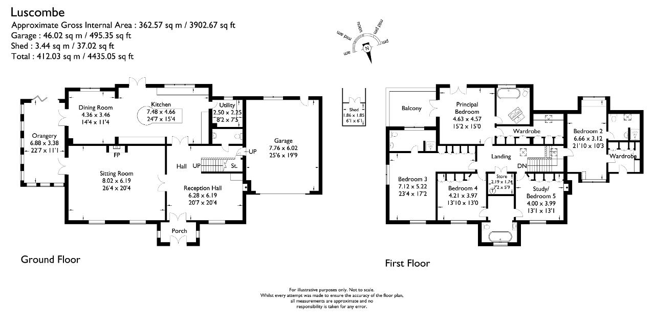 Floorplan of Bennetts Close, Whalley, BB7 9YD