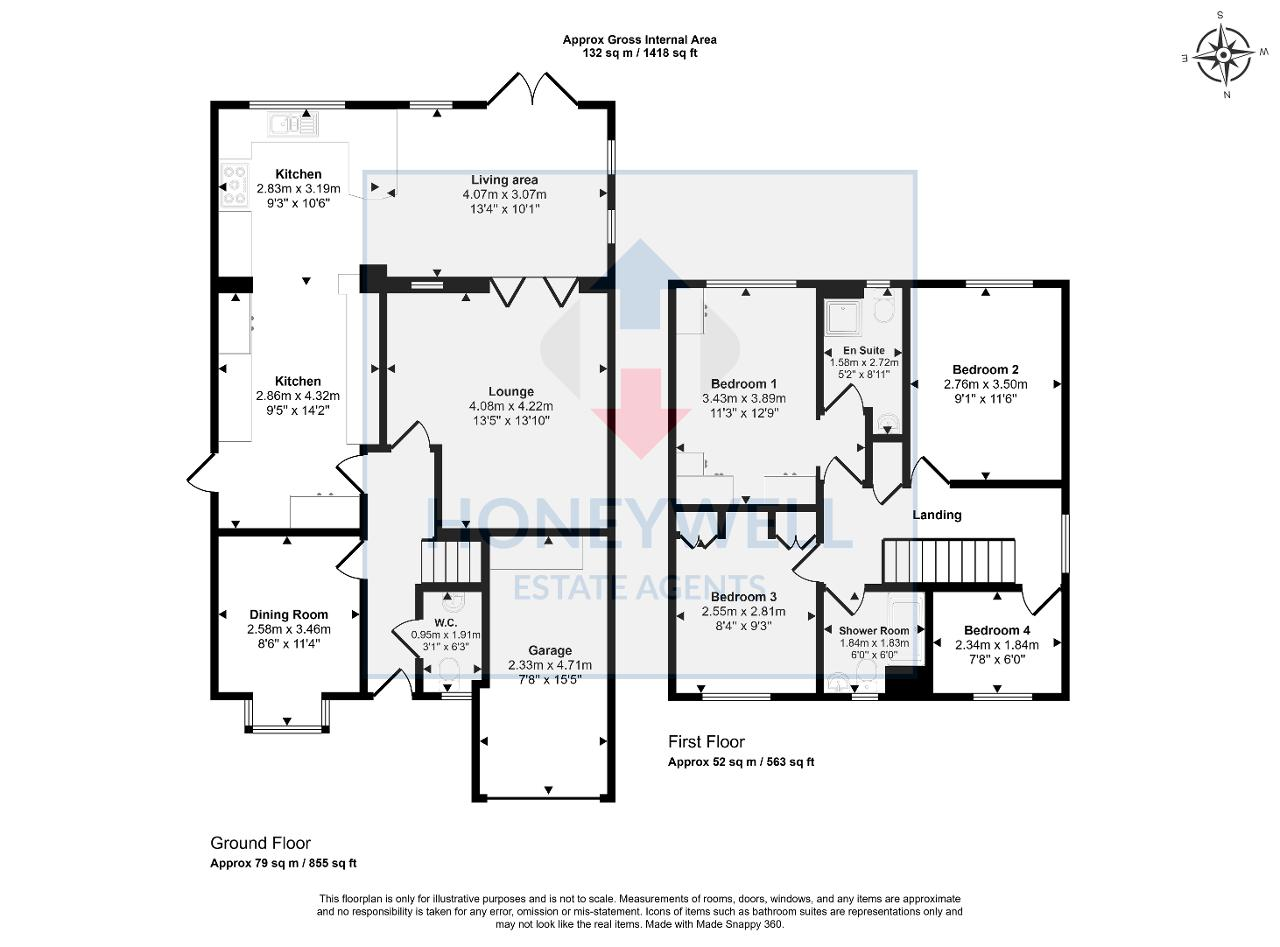 Floorplan of Mearley Syke, Highmoor Park, Clitheroe, Lancashire, BB7 1JG