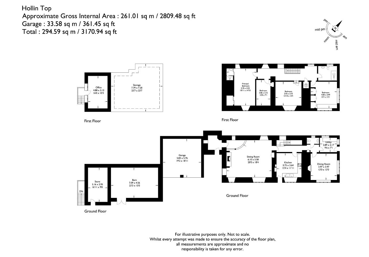 Floorplan of Stang Top Road, Roughlee, BB9 6NZ