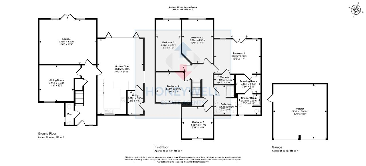 Floorplan of Primrose Road, Clitheroe, BB7 1EA