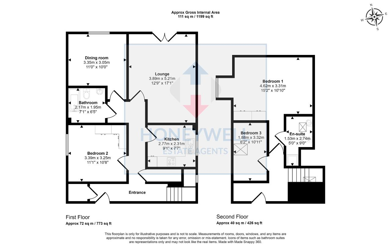 Floorplan of Spring Meadow, Clitheroe, BB7 2BU