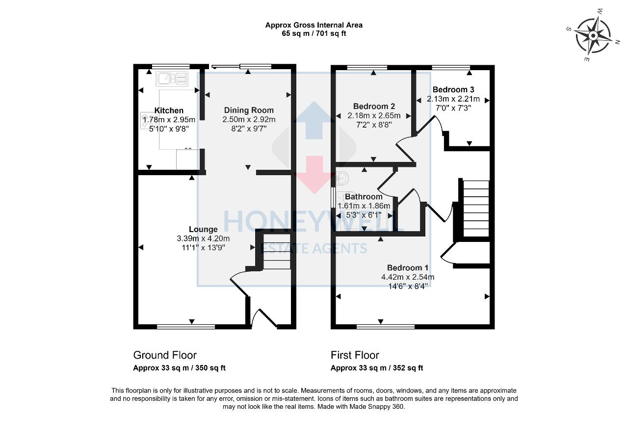 Floorplan of Mearley Syke, Clitheroe, BB7 1JG