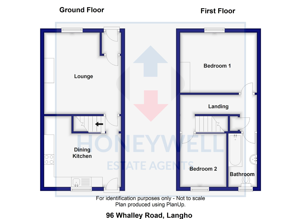 Floorplan of Whalley Road, Langho, BB6 8DD