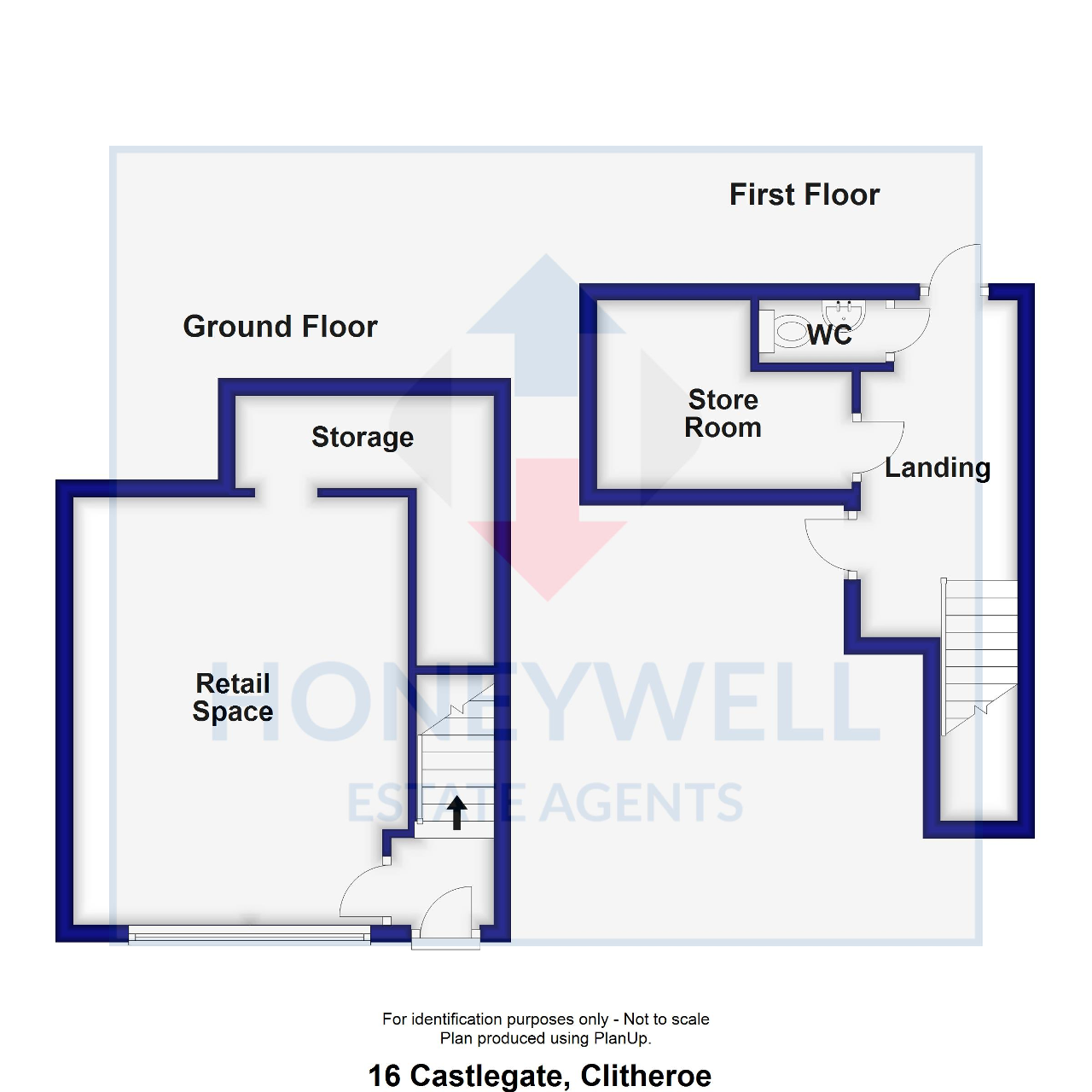 Floorplan of Castlegate, Clitheroe, BB7 1AZ